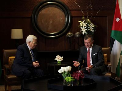 Potret Pertemuan Presiden Palestina-Raja Yordania Bahas Yerusalem