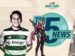 Tampilan Baru Iron Man, Egy Maulana di Stadion Lechia Gdansk