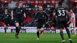 Foto: City Mendekat ke Gelar Juara