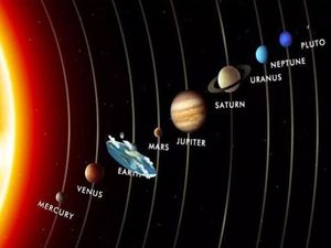 Meme Nyeleneh Konspirasi Bumi Datar