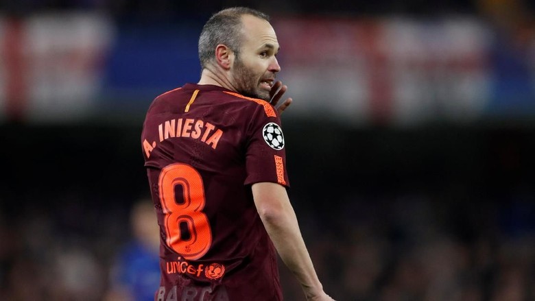 Tianjin Quanjian Bantah Minati Iniesta Tianjin Quanjian Bantah Minati Iniesta