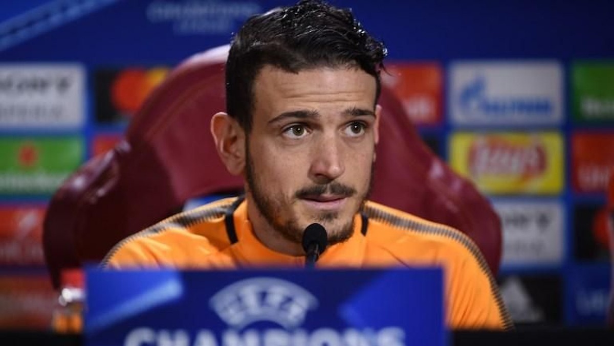 Alessandro Florenzi menyebut AS Roma harus pintar menjaga tempo permainan saat melawan Shakhtar Donetsk (Foto: Filippo Monteforte/AFP Photo)