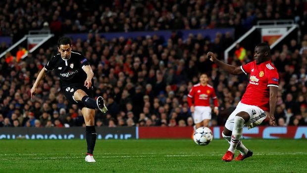 Wissam Ben Yedder dalam ancaman sanksi di leg kedua.