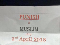 Beredar Surat Ajakan Melakukan Serangan terhadap Muslim di Inggris