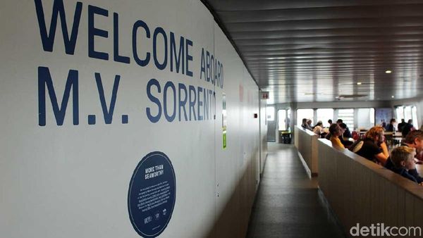 Foto: Begini Nyamannya Kapal Feri di Australia