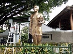 Sempat Dicat Norak, Patung di Makam Kartini Kembali ke Warna Asli