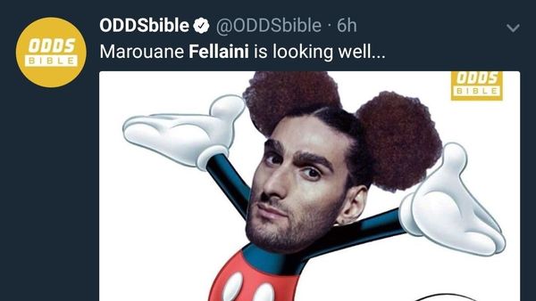 Gaya Rambut Marouane Mickey Mouse Fellaini Bikin Ngakak