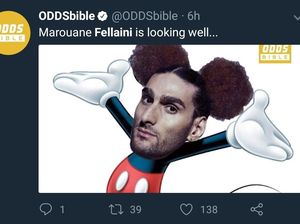 Gaya Rambut Marouane Mickey Mouse Fellaini Bikin Ngakak