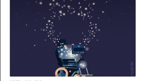 Tribut Menyentuh Netizen Buat Stephen Hawking