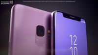 Ketika Galaxy S9 Punya Notch Seperti iPhone X