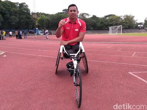 Jaenal Aripin Gagal Tembus Final Nomor 100 Meter Paralimpiade