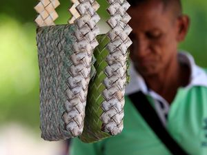 Foto: Ketika Uang Venezuela Jadi Barang Seni