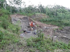 Polres Boyolali Gerebek Galian C Ilegal, 1 Orang Ditahan
