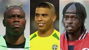Fellaini, Ronaldo, dan Pesepakbola Bergaya Rambut Nyentrik Lainnya