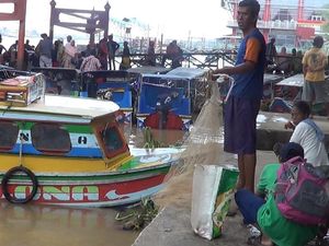 Peluh Nelayan Sungai Musi Pencari Ikan Rp 12 Ribu/Kg