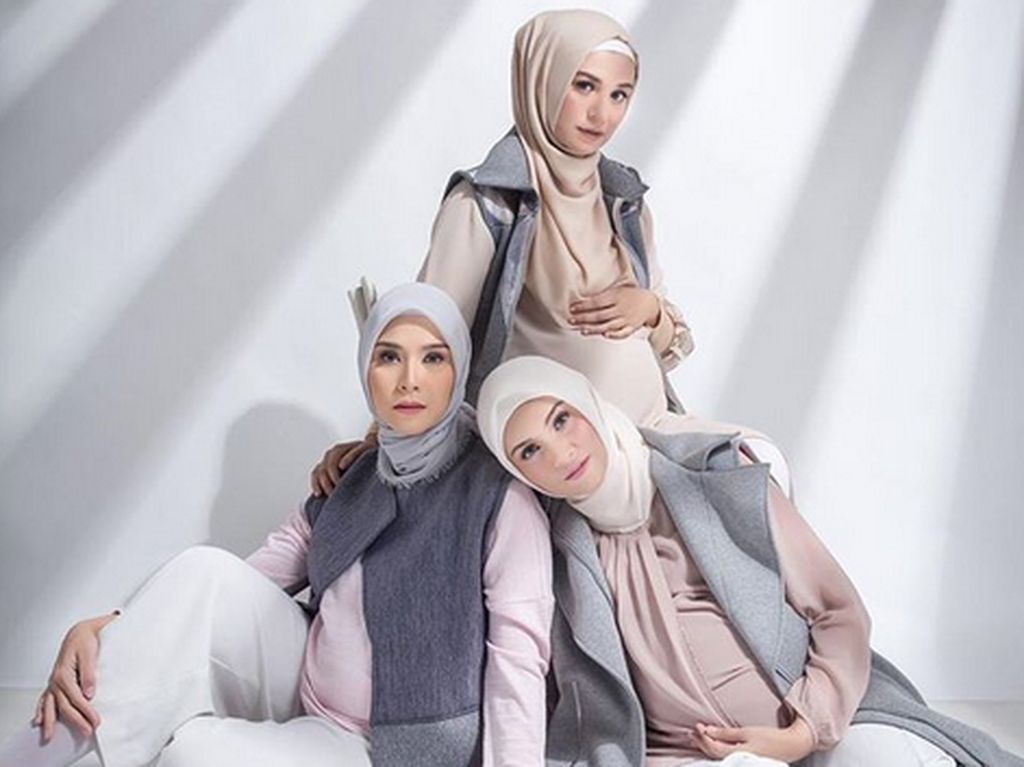 Kompaknya Trio Bumils saat Pregnancy Photo Kompaknya Trio Bumils saat Pregnancy Photo