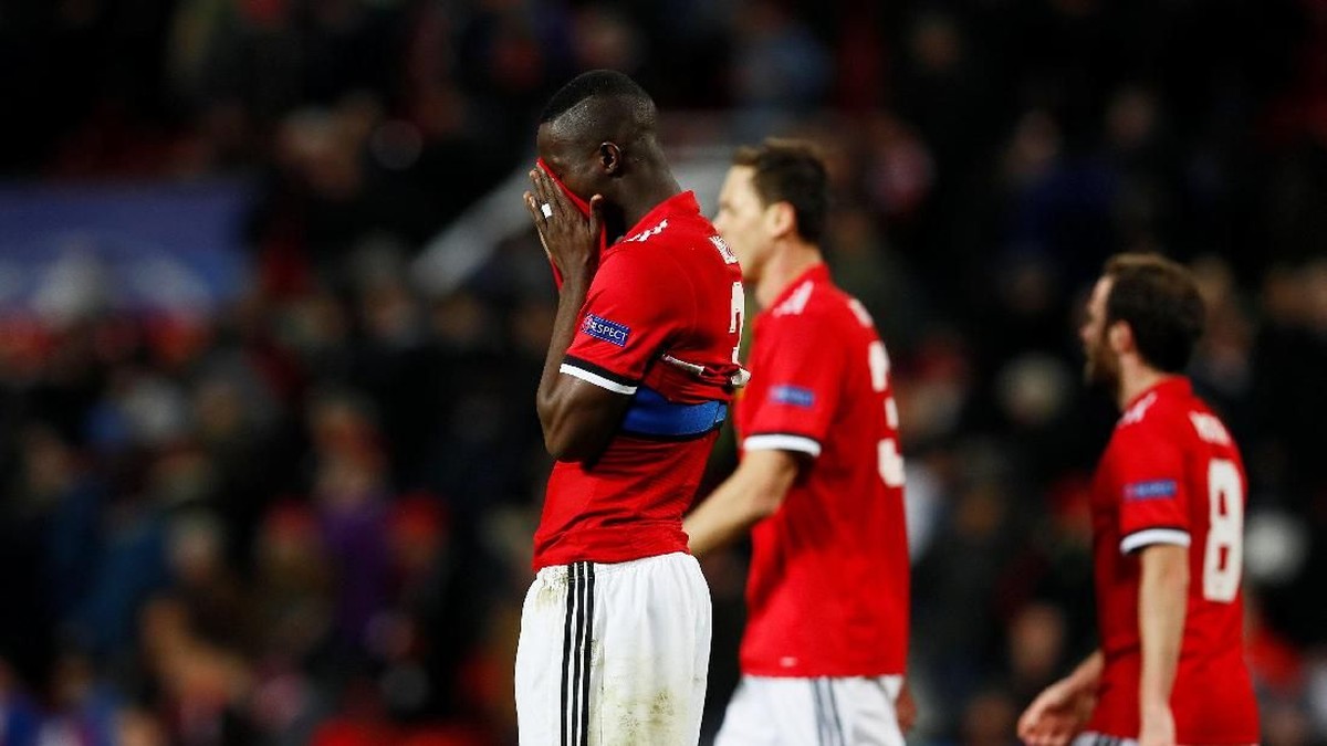 Manchester United tersingkir di babak 16 besar Liga Champions. (Foto: Jason Cairnduff/Action Images via Reuters)