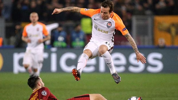 Shakhtar Donetsk tak berdaya di Stadion Olimpico.