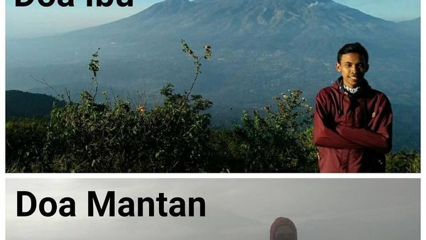 Senyum Dulu Pagi Ini, Lihat Meme Kocak Pendaki Gunung