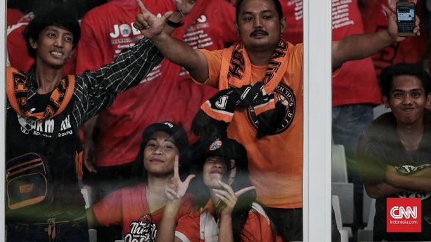 The Jakmania diperkirakan bakal memenuhi Stadion SUGBK pada laga Persija vs Mitra Kukar. (
