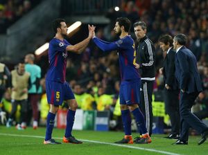 Barca Menang, Busquets Cedera