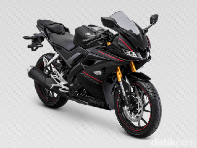 Warna Baru Yamaha R15 dengan Suspensi Upside Down Emas
