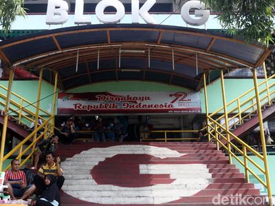 Potret Sepinya Blok G Tanah Abang dan Pedagang yang Menanti Kepastian
