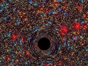 Astronom Ungkap Isi Lubang Hitam untuk Pertama Kalinya