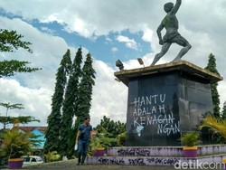 Tugu Atlet di Ciamis Dicoreti Hantu Adalah Kenangan