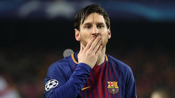 Foto: Messi Menangkan Barcelona, Pulangkan Chelsea