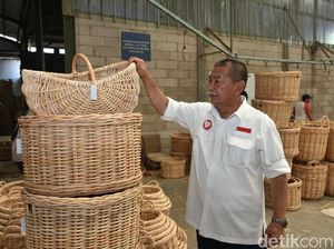 Deddy-Dedi Janji Dorong Kerajinan Rotan Majalengka Bernilai Ekspor