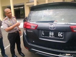 Kronologi Penembakan Brutal Mobil Kadis Perumahan Surabaya
