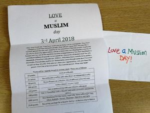 Balasan Surat Ajakan Serang Muslim di Inggris: Love Muslim Day