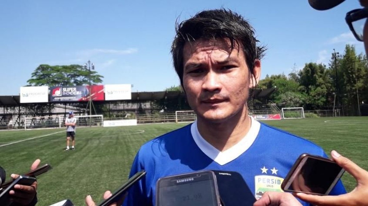 Pemain seleksi di Persib Bandung, Bobby Satria. (Foto: Mochamad Solehudin/detikcom)