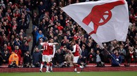 Emirates Stadium. Markas Arsenal berkapasitas 60.260 penonton ini sudah menggelar 15 laga Premier League untuk tuan rumahnya. Dengan rata-rata penonton 59.295, Emirates sudah menyedot total 889.426 penonton di liga musim ini. (Foto: Eddie Keogh/Reuters)