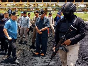Sidak Pertambangan Ilegal di Kalteng