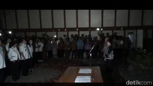 Foto: Balai Kota Gelap Gulita Saat Listrik Mati di Acara Sandiaga