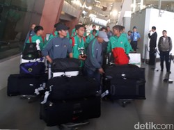 Timnas U-16 Tiba di Tanah Air Usai Menjuarai Turnamen Jenesys