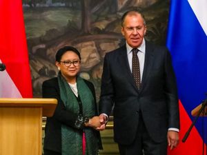 Retno dan Menlu Rusia Bahas Isu Palestina hingga Kerja Sama Dagang