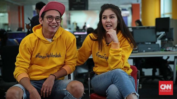 Vanesha Prescilla dan Adipati Dolken mengaku sudah dekat sebelum produksi film.