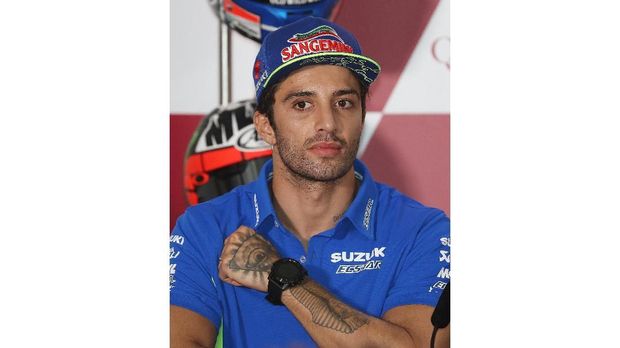 Andrea Iannone salah satu pebalap MotoGP yang mementingkan penampilan.