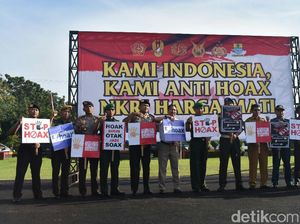 Polisi-TNI dan Pemkot Cirebon Deklarasi Lawan Hoax