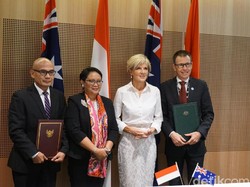 RI-Australia Teken Perjanjian Kerja Sama Maritim