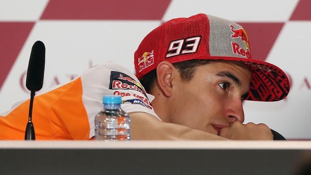 Juara dunia 2017 Marc Marquez hanya meraih posisi ke-6 pada latihan bebas kedua MotoGP Qatar.
