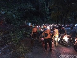 Tanah Longsor di Gunung Gumitir, Akses Jember-Banyuwangi Putus