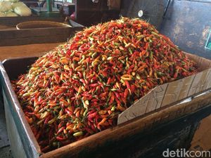 Kian Pedas, Harga Cabai Rawit Merah Tembus Rp 60.000/Kg