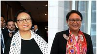 Syal Diplomasi Retno Marsudi: Palestina hingga Aborigin