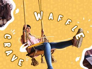 Kriuk! Burger dari Waffle yang Bikin Merem Melek