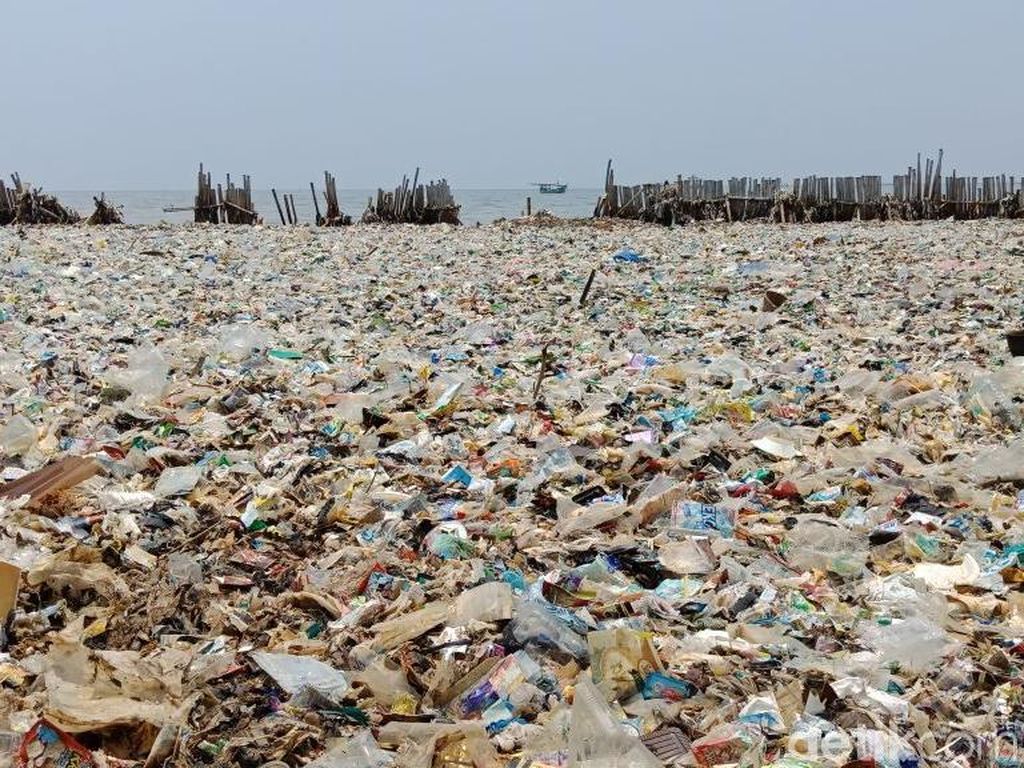 Before After Lautan Sampah Teluk Jakarta yang Sedang Dibersihkan Before After Lautan Sampah Teluk Jakarta yang Sedang Dibersihkan