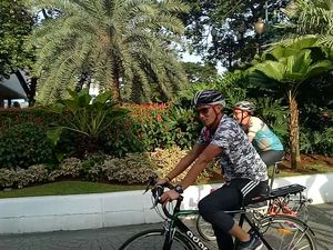 Sandiaga Canangkan Bike Friday Sandiaga Canangkan Bike Friday